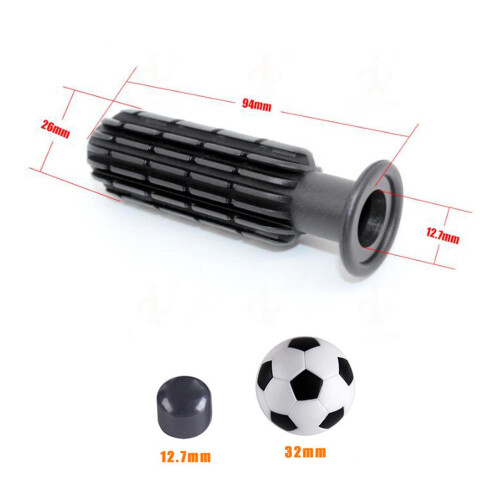 8x Foosball Grips Components Kids Comfortable Gripping Practical Repla 1