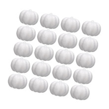 20Pcs Foam Pumpkins Handmade DIY Arts for Halloween School Project Chr