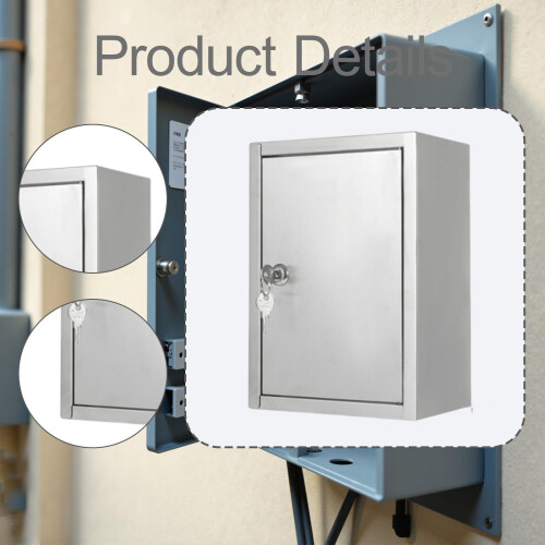 Outdoor Electrical Box Versatile Lockable Waterproof Dustproof Enclosu 2