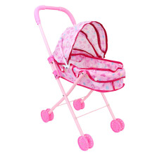 Foldable Baby Doll Stroller Pretend Play Girls Gift Simulation Pushcha