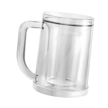 Beer Mugs for Freezer Kitchen Father's Day Double Walled Frozen Beer G