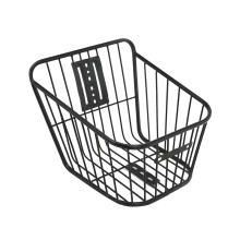Rear Bicycle Storage Basket Metal without Lid Accessories for Mountain