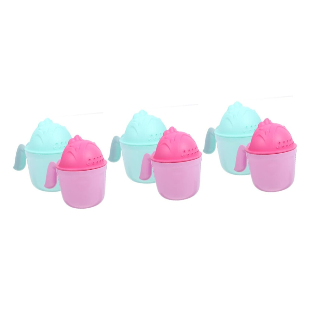 Shampoo Cups for  Bath Accessories Baby Bath Cup PP Assorted Colours