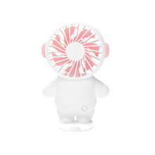 Usb Rechargeable Mini Fan 3 Speed Handheld Fan Desktop Usb Silent Electric Fan With Usb Charging Cable For Outdoor Fans(Pink A)