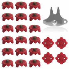 22 Pack Cricket Replacement Spikes with Spanner