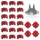 22 Pack Cricket Replacement Spikes with Spanner 1