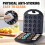 Mini Donut Maker, Machine for Kid-Friendly Breakfast, Non-stick, Double-sided heating - Black 2