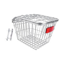 Bike Rear Basket Bicycle Storage Basket for Kid Folding Bikes Outdoor