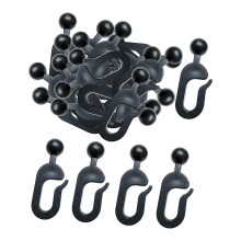 56Pcs Hooks for Gazebo Curtains Accessories Multipurpose Use Rustproof