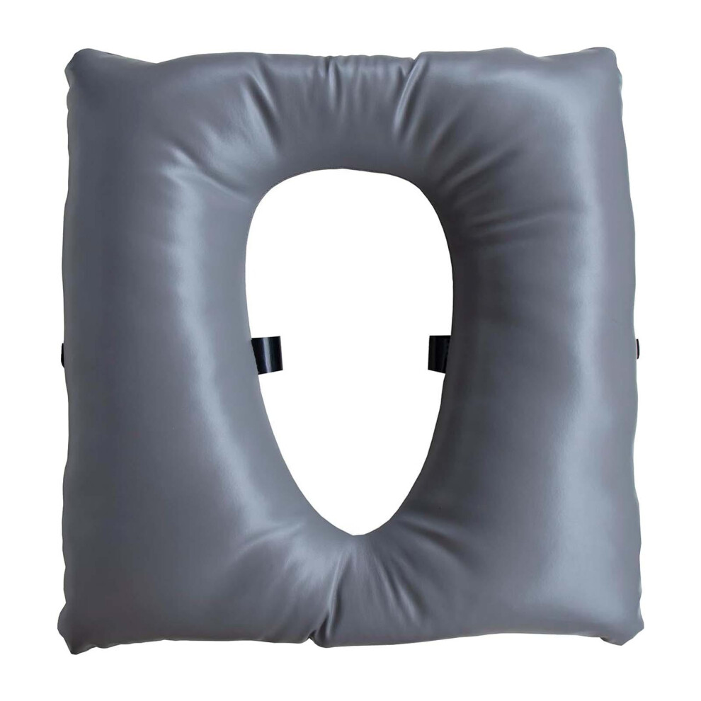 Bedside Commode Chair Cushion PU Surface Padded Cushion for Patients E