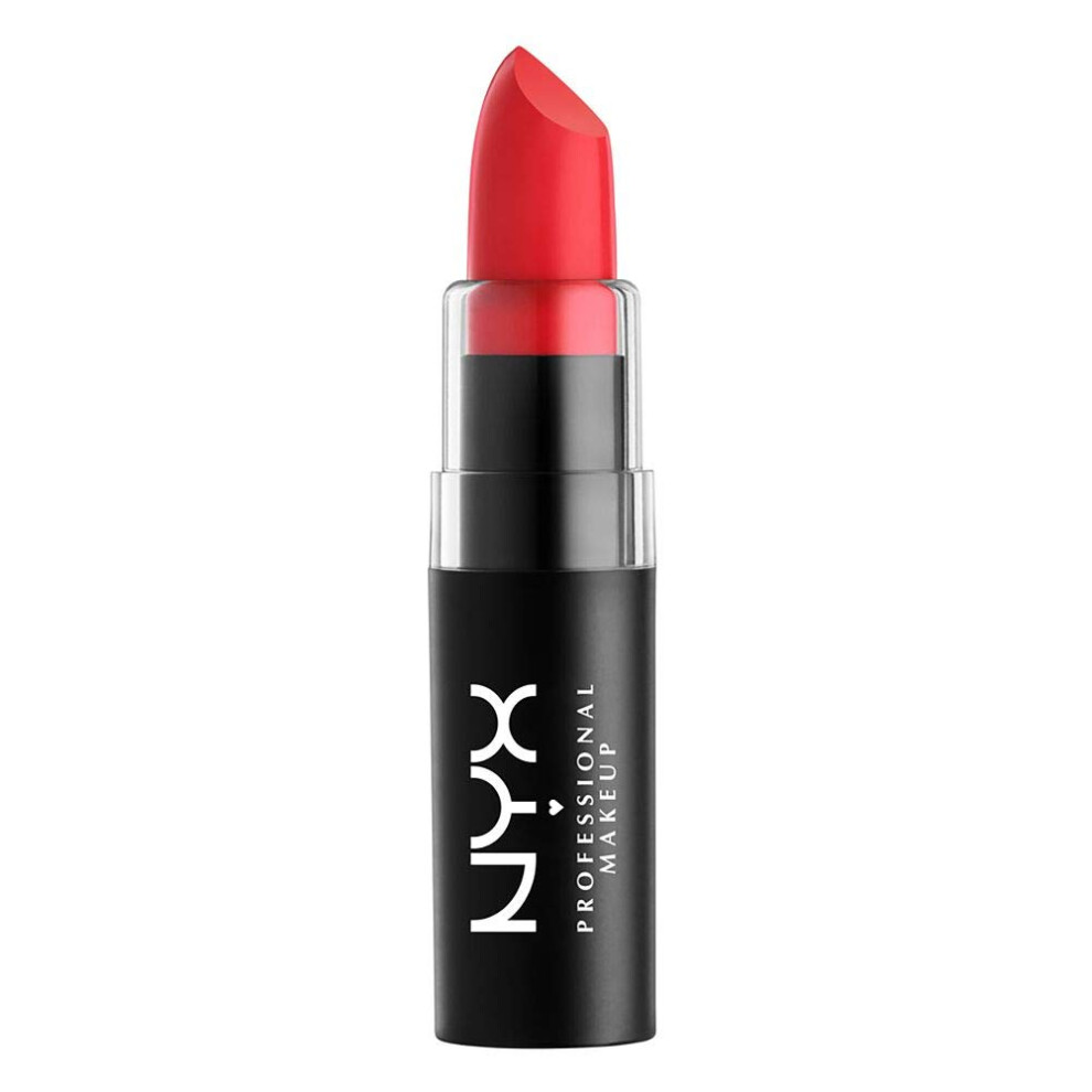 Nyx Professional Mak Red Nyx Professional Makeup Matte Lipstick - Pure (Bright -Orange)