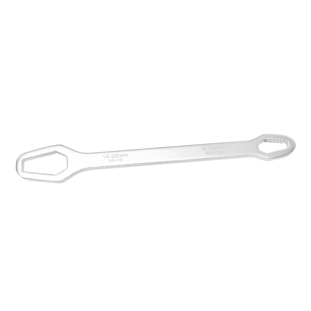 Multipurpose Adjustable Doubleended Wrench For Manual Repairs On Bicycle And Car White Thick Design 9426802002461