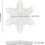 Snowflake Snowboard Stomp Pad  3D Raised Design for Stability White 4