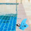 Versatile swimming aid for learning in the pool for backstroke 3