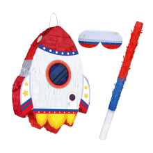 Rockets Pinatas Bundle Funny Space Theme Party Supplies for Holiday Ca