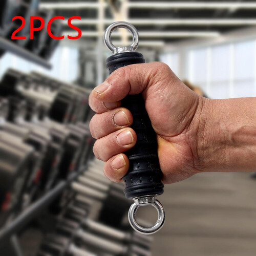 Set of 2 Machine Grips LAT Pulldown Attachments Pull Up Solid Handles for Yoga Gym Training Workout 2