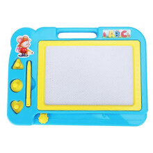 (As show, One size) Kids Educational Toys Magnetic Drawing Board Children Erasable Writing Sketching Pad (Blue)