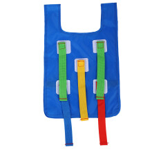 Interactief outdoorvest voor kinderen, veelzijdig, leuk en ademend vest met sterke klittenbandsluiting, vest voor fysieke ontwikkeling en
