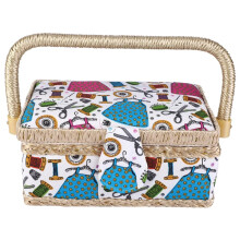 handmade sewing box for storing needles