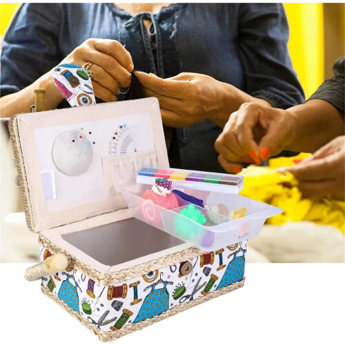 handmade sewing box for storing needles 1