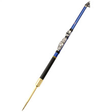 Telescopic fishing rod Light Adjustable, compact For fishing trips Blue