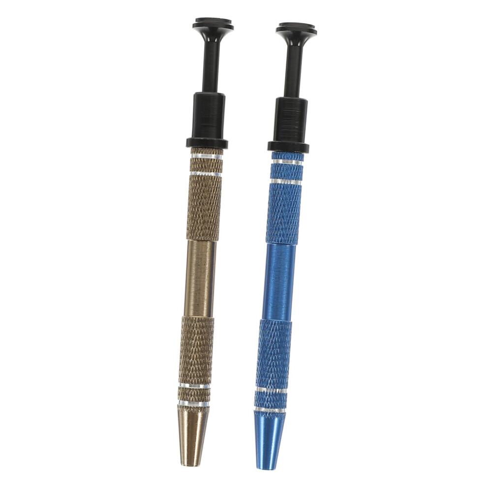 2 Pieces Screw Pickup Precision Tool Screw Remover Chip Extractor Picker Aluminum Alloy Light 9365049503914