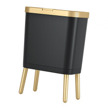 Waste Bin Large Capacity Creative Garbage Bin for Corner Outdoor Livin
