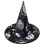 Chapeau de sorcière d'Halloween pour-Impression numérique noire 1