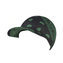 Foulard chapeau de Baseball doux et-vert foncé plus noir
