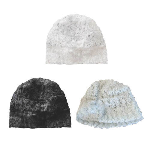 Fête pull chapeau respirant couvre-tête élégant-bleu clair 1