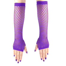 Gants utilitaires robustes,- décoration simple violette