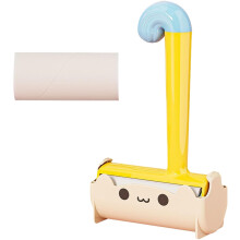 Cat Hair Remover Hair Remover for Cats and Dogs with Climbing Handle Reusable Sticky Multifunctional Cleaner (Yellow, A)
