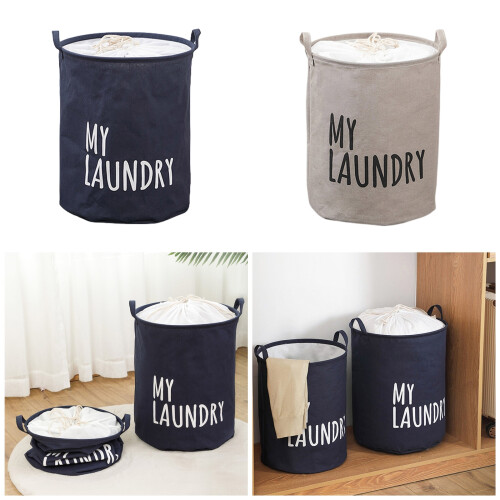 Waterproof Folding Laundry Hamper Multipurpose Dirty Clothes-2 2