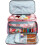 Sewing Box Multifunctional Knitting Bag Yarn Storage Pink 2