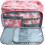 Sewing Box Multifunctional Knitting Bag Yarn Storage Pink 5