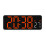 Digital Clock with LED Display Indoor-2806 orange light 1