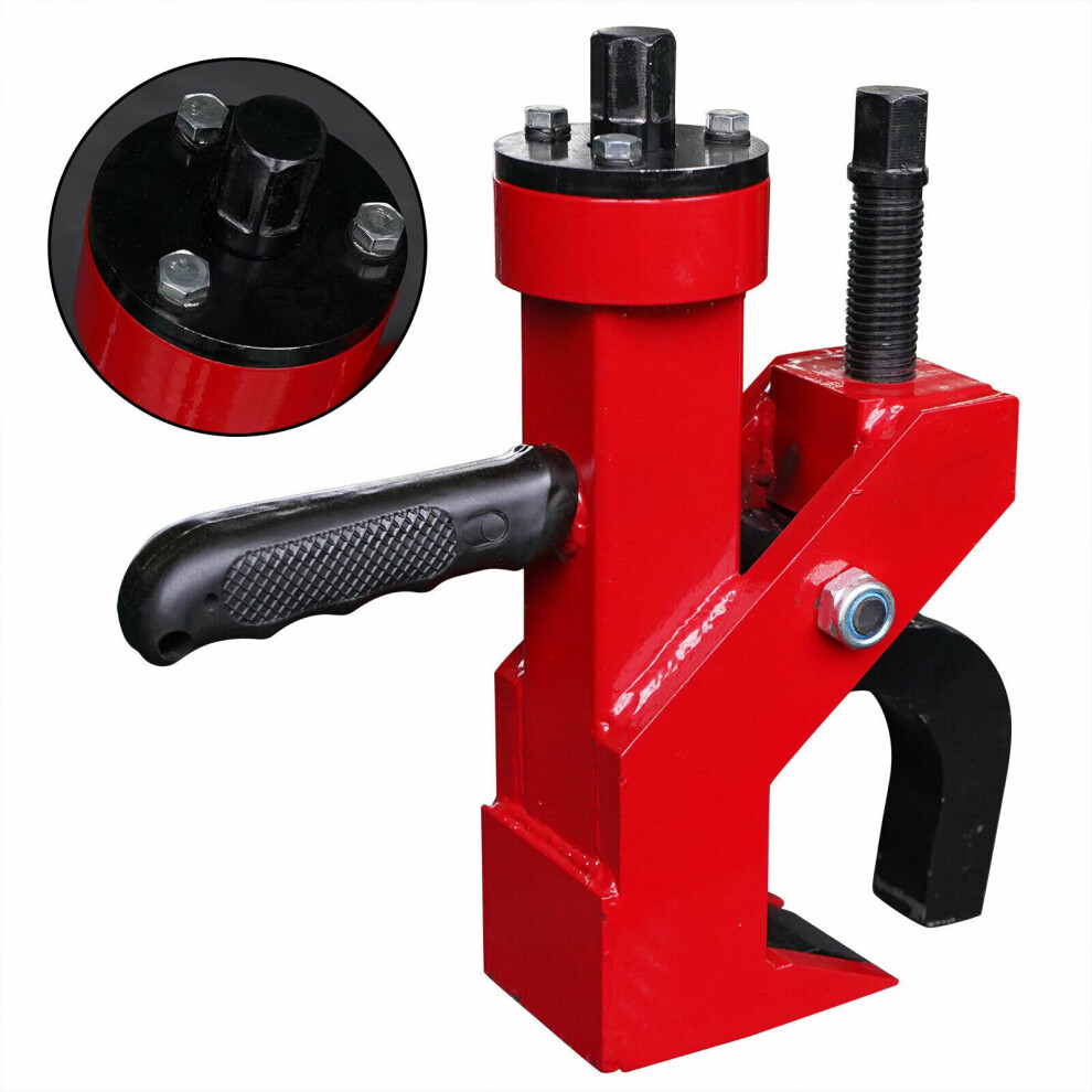 Manual Tire Bead Breaker Tool, For Cars Trucks Tractors Lawn Mowers Atv Rv Trolleys Repair Disassembly Machine Red 9426802003727