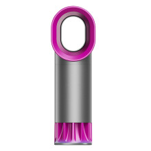 Tower Fan 16.8 cm Fan Tower Fan Very Quiet Rotorless Fan, LED Display, Tower Fan Table Fan Fan Column Fan for Bedroom Office Gray