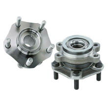 2pcs Wheel Hub and Bearing Assembly Set Front Side Rectangle Flange 5Bolt We60596 for Chevy for City Express 20152018 for Nissan