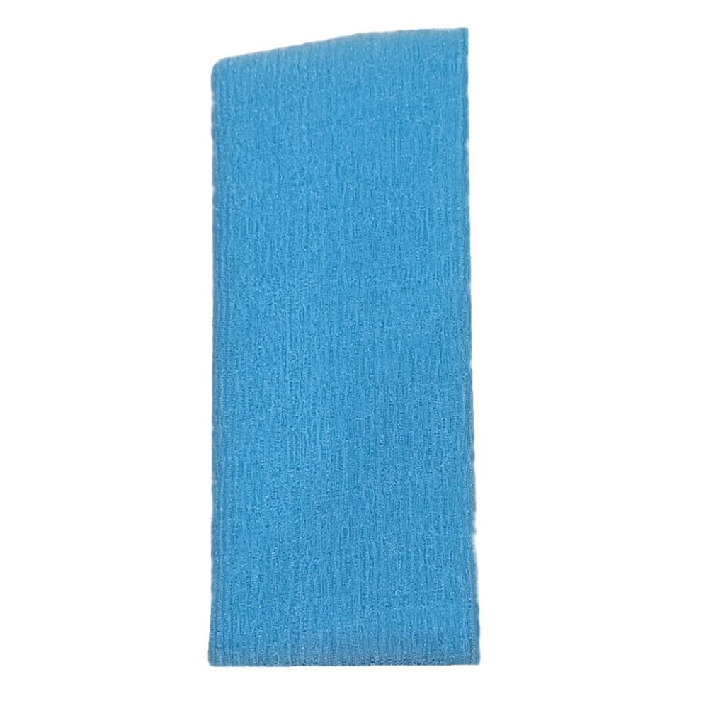 Skin Friendly Exfoliating Bath Towel for a Smooth and Radiant Complexion Nylon Exfoliating Wash Cloth Towel Easy to Clean light blue