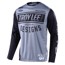 GP Race 81 Jersey  Motocross Dirt Bike ATV Enduro Dual Sport Racing Off Road Long Sleeve Riding Gear  Adult Mens (Gray, SM)