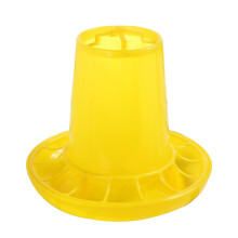 Chick Feeder Plastic Chicken Feeder 1 Kg/2.2 Pound Capacity Food Dispenser for Birds Small Poultry Feeding Equipment