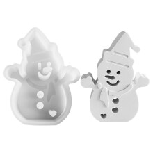 Silicone Mould Christmas, Silicone Moulds Casting Moulds Christmas Snowman Casting Moulds