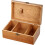 Vintage Style Wooden Sewing Box for Beginners Needles Storage 5