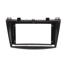 Dashboardmontagepaneel compatibel met Mazda3 2010-2013, installatiekit voor autoradio in het dashboard, gemaakt van ABS-kunststof en met een naadloze