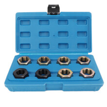 Screw Thread Repair Kit, Thread Repair Kit 4 Axle Spindle Applications, High-Strength Carbon Steel Threading Tools w/ Precision Dies