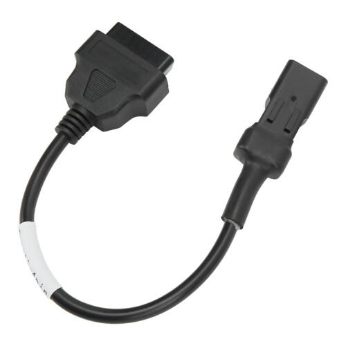 Motorcycle OBD Adapter 4 Kline Compatibility, 4 Pin Diagnostic Connector w/ Flexible PVC Coating, Universal OBD2 Cable 4 Reliable Engine Data 2
