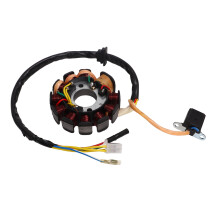 Performance4Many Different Models Ontstekingsspoelassemblage, Driefasige Volgolf Ontstekingsstator Magneet met 4-pins vrouwelijke stekker en Dubbele
