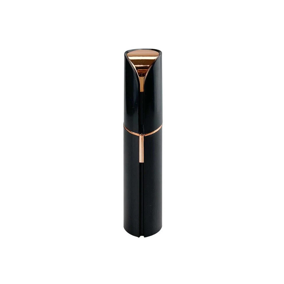 (Black, USB) Women Flawless Finishing Touch Painless Face Facial Hair Remover with Package