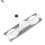 Rodo de janela com cabo extensível destacável e cabeça giratória com almofadas de microfibra para limpeza. Interface universal compatível com 8